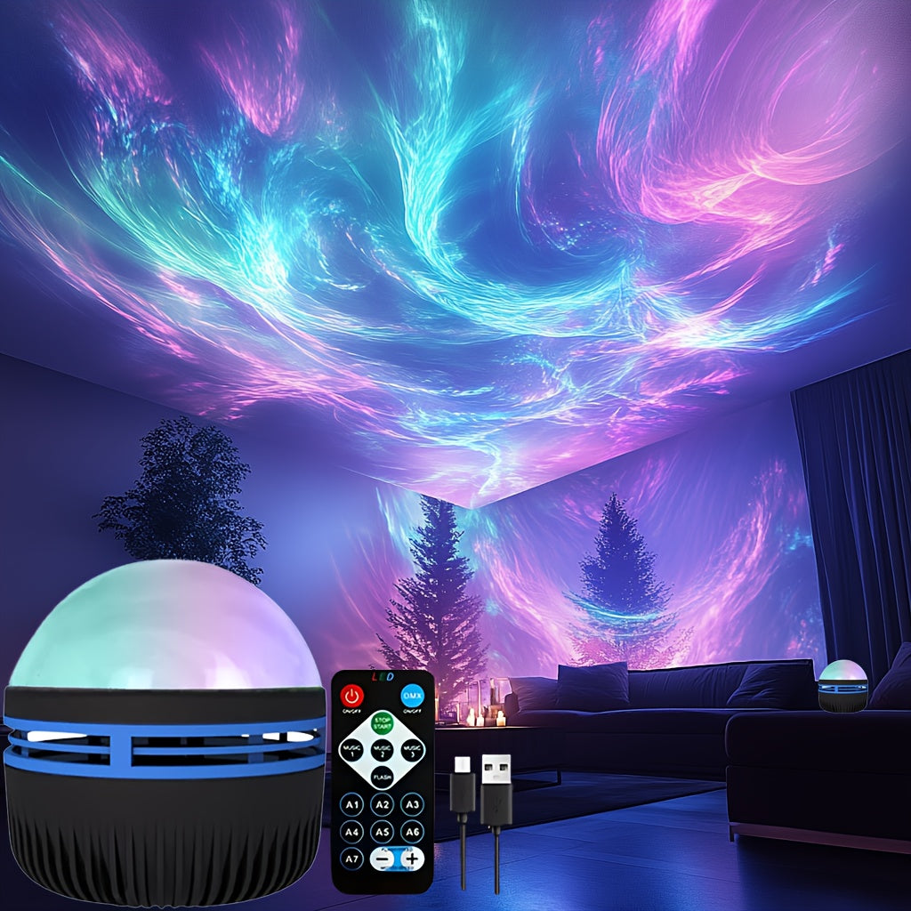 LED Northern Lights Projector Lamp